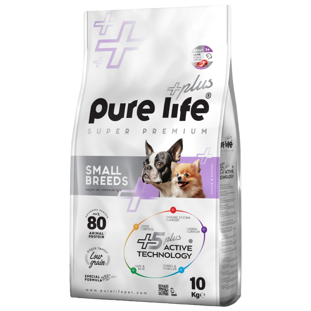 Pure Life Plus Adult Dog Small Breed Lamb 10kg