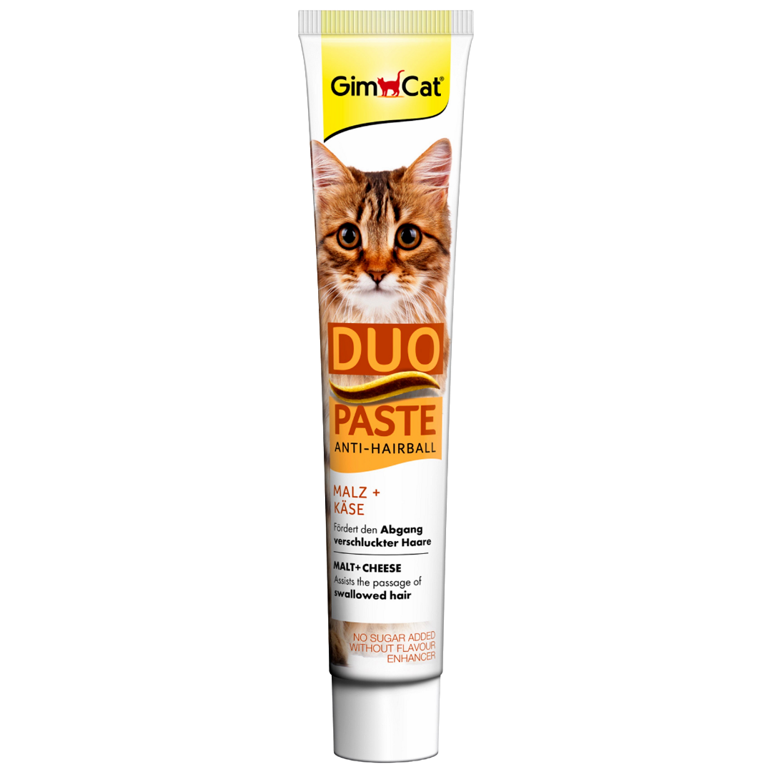 Gimcat Anti Hairball Duo Paste Cheese + Malt 50g