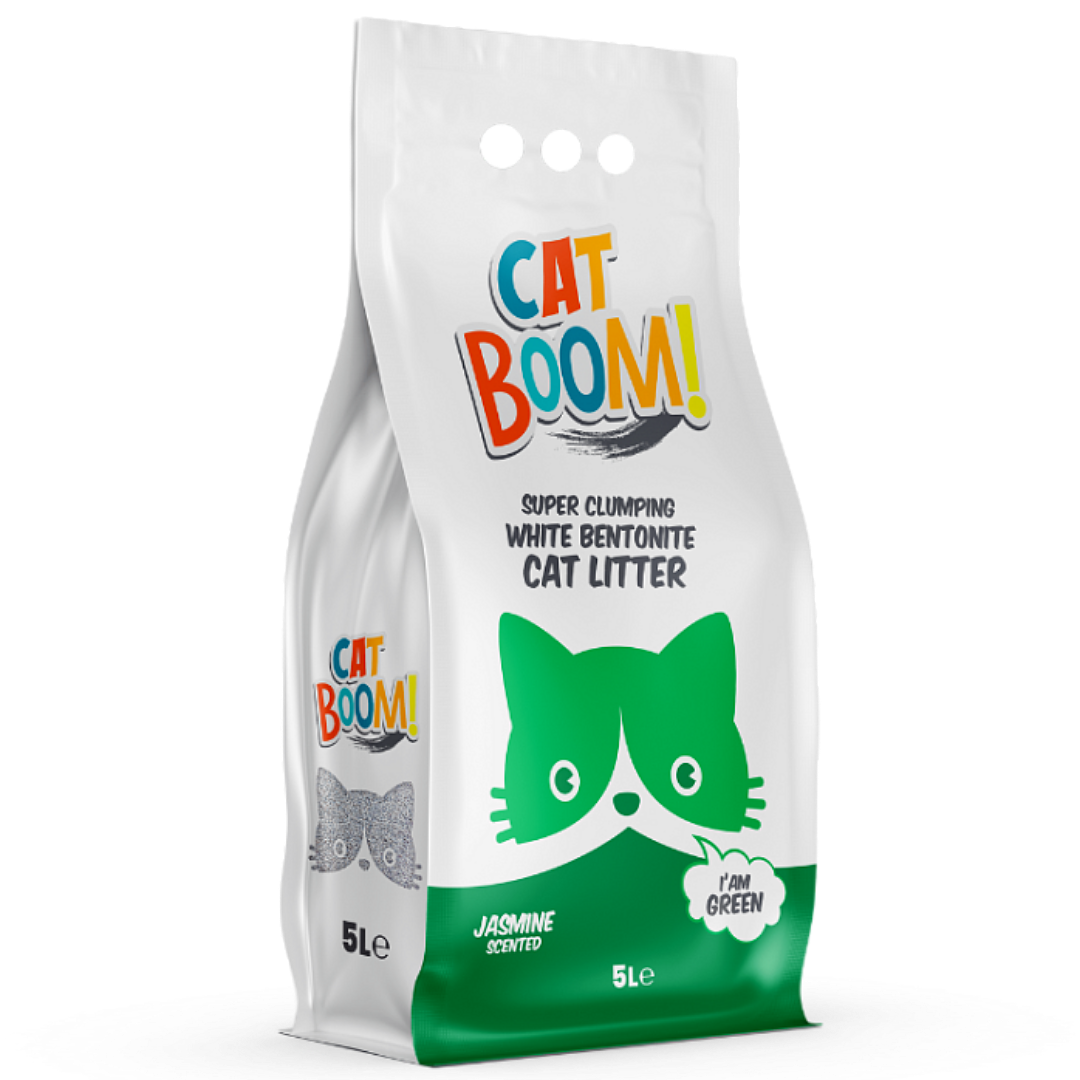 Cat Boom Bentonite Cat Litter Jasmin 5L