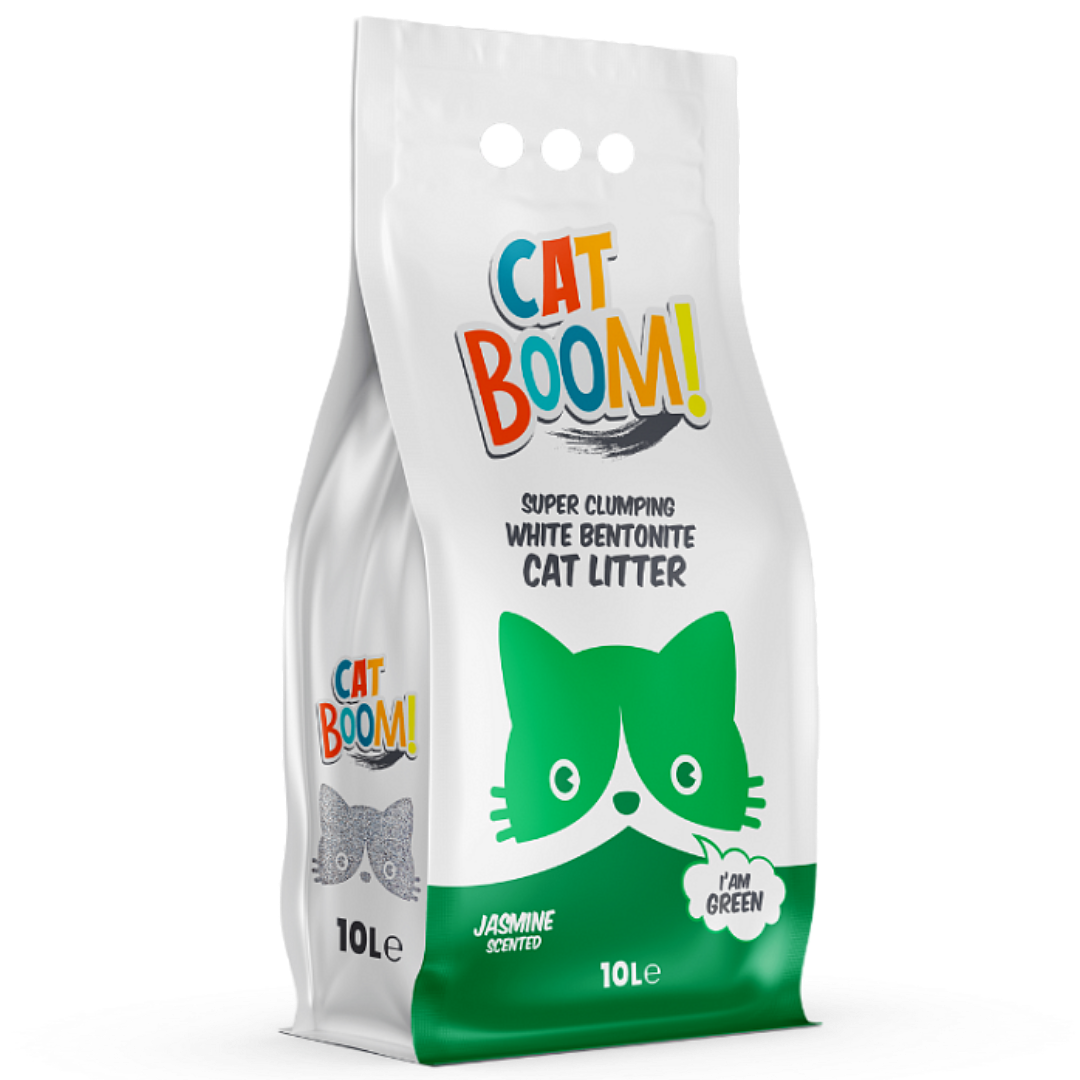 Cat Boom Bentonite Cat Litter Jasmin 10L