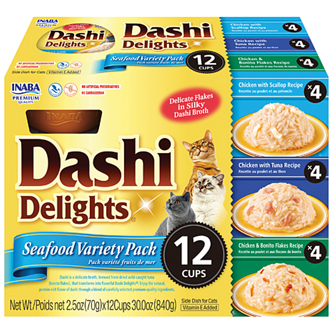 Dashi Delights 12 Cups Seafood Variety Pack