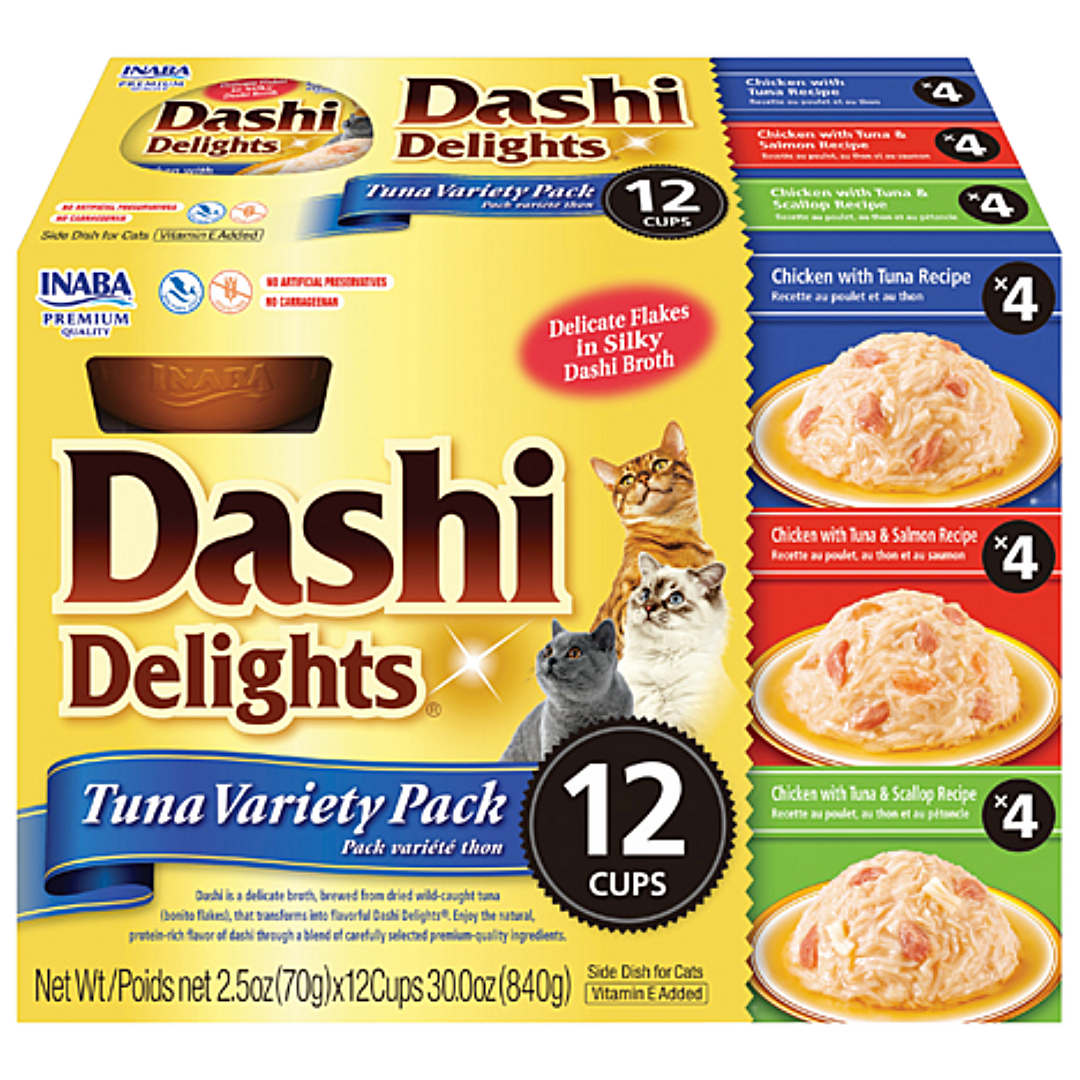 Dashi Delights 12 Cups Tuna Variety Pack