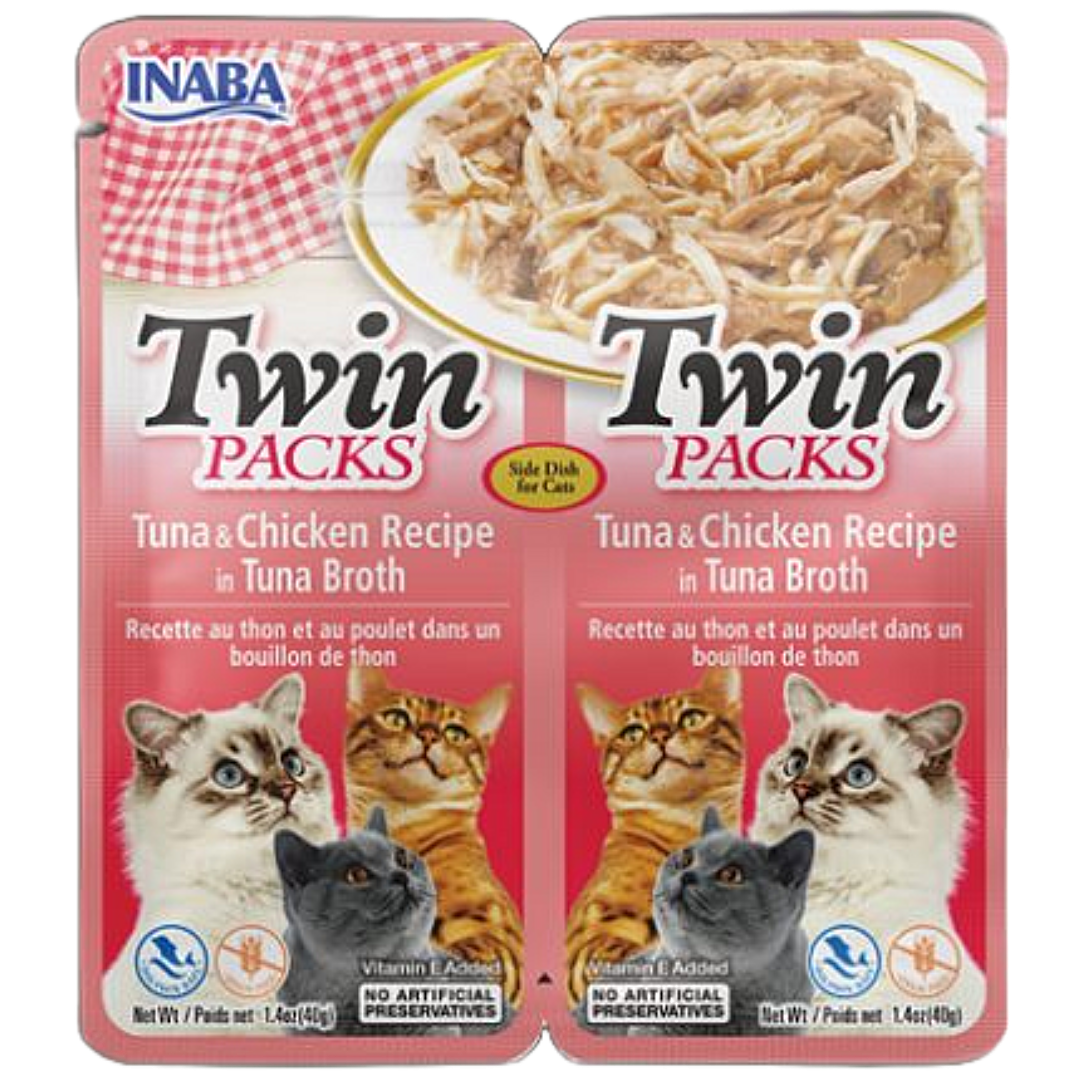 Twin Packs Tuna & Chicken Recipe in Tuna Broth 40g