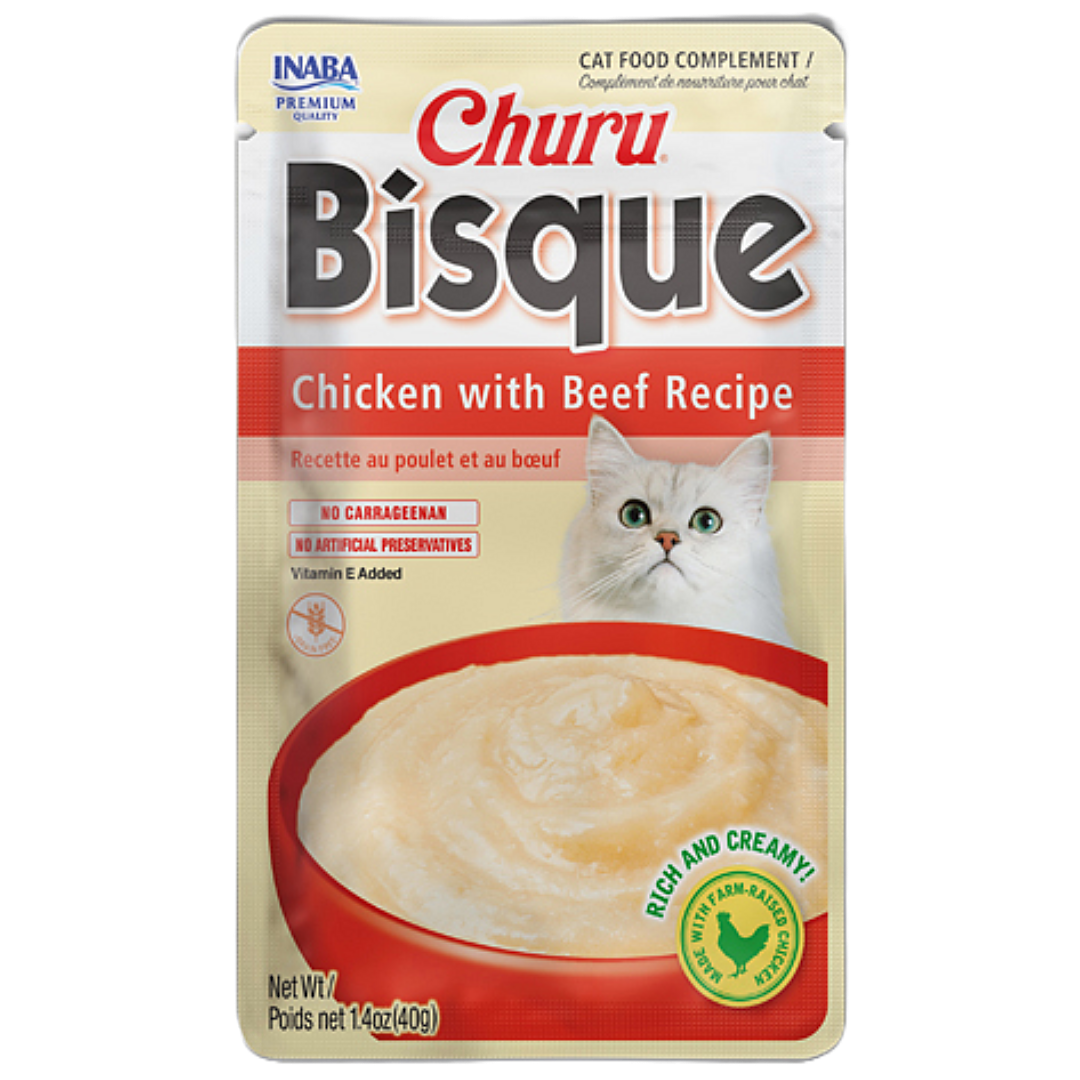 Churu Bisque Chicken with Beef Recipe 40g