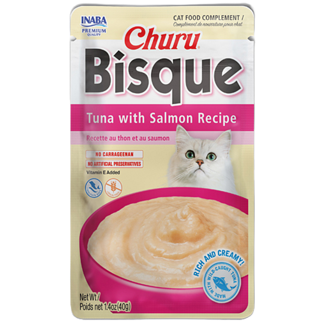 Churu Bisque Tuna with Salmon Recipe 40g