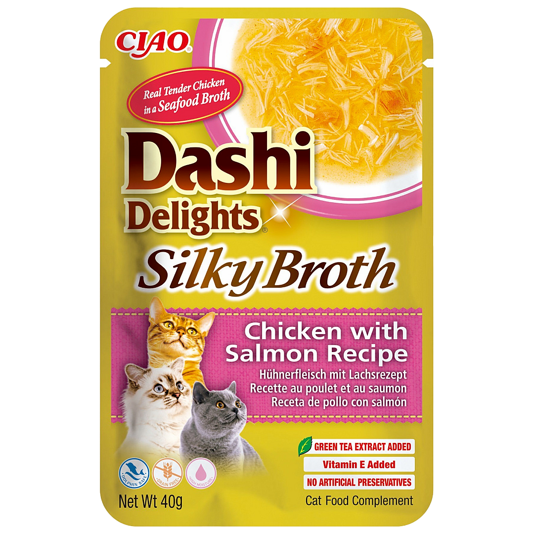 Dashi Delights Silky Broth Chicken with Salmon Recipe 40g