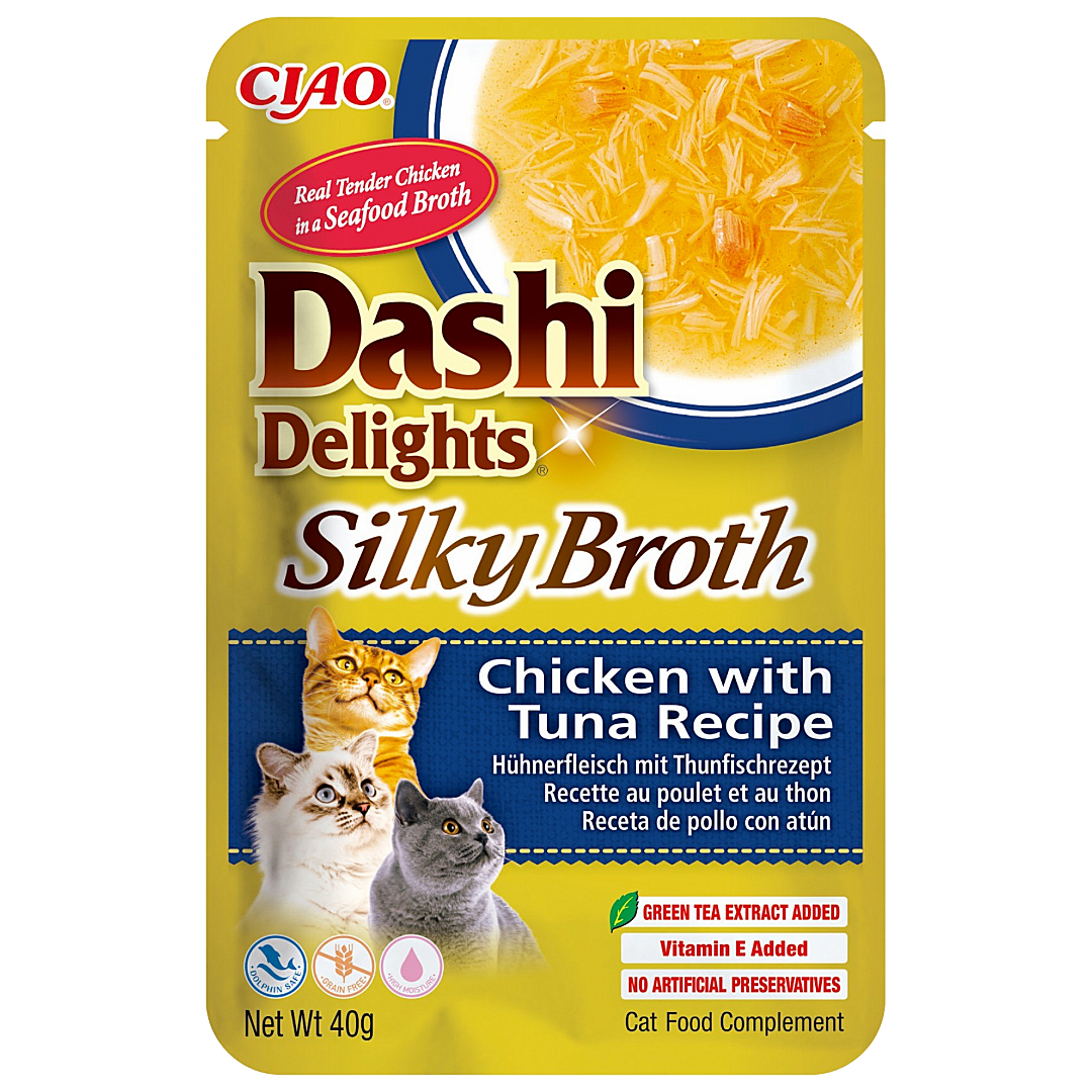 Dashi Delights Silky Broth Chicken with Tuna Recipe 40g