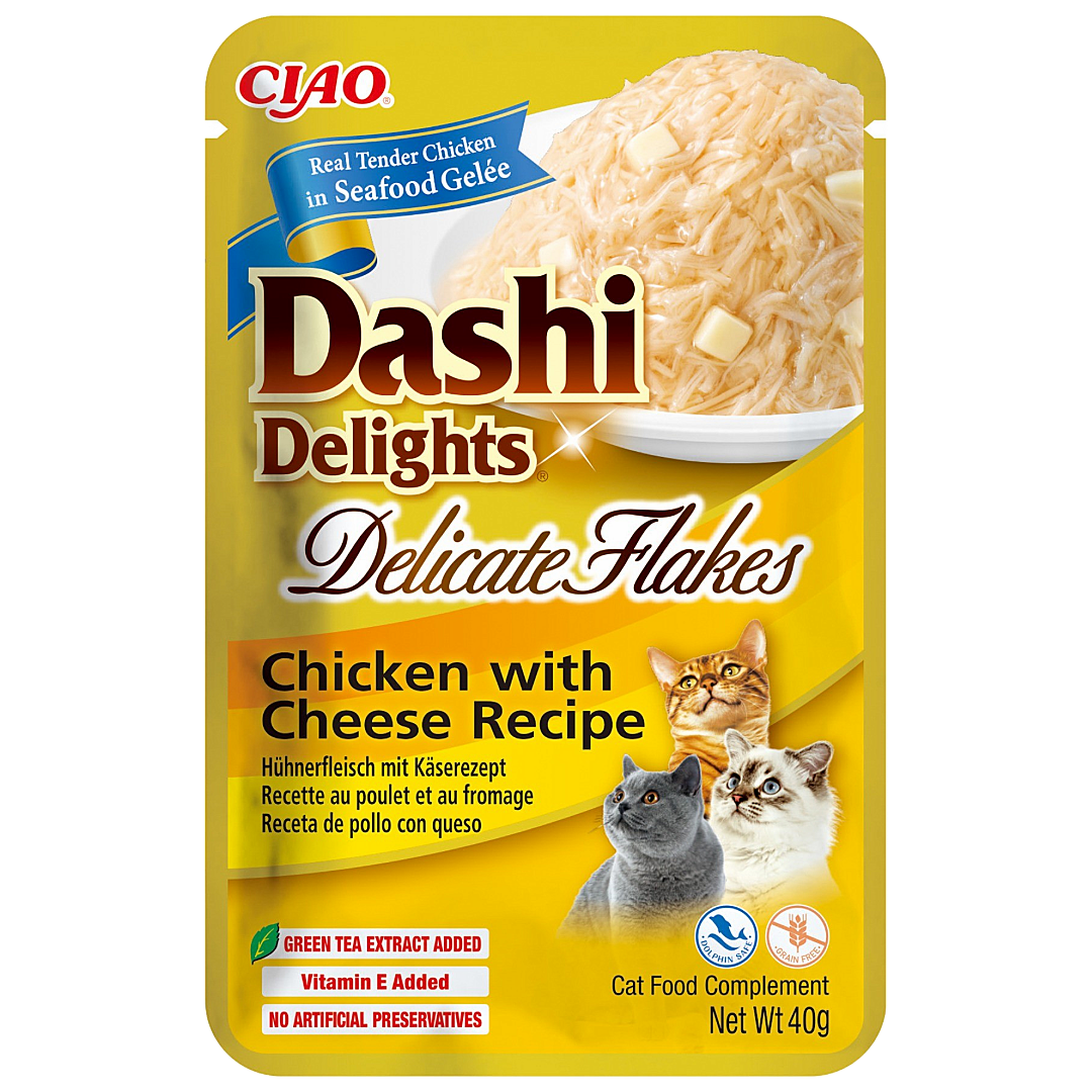 Dashi Delights Delicate Flakes Chicken with Cheese Recipe 40g