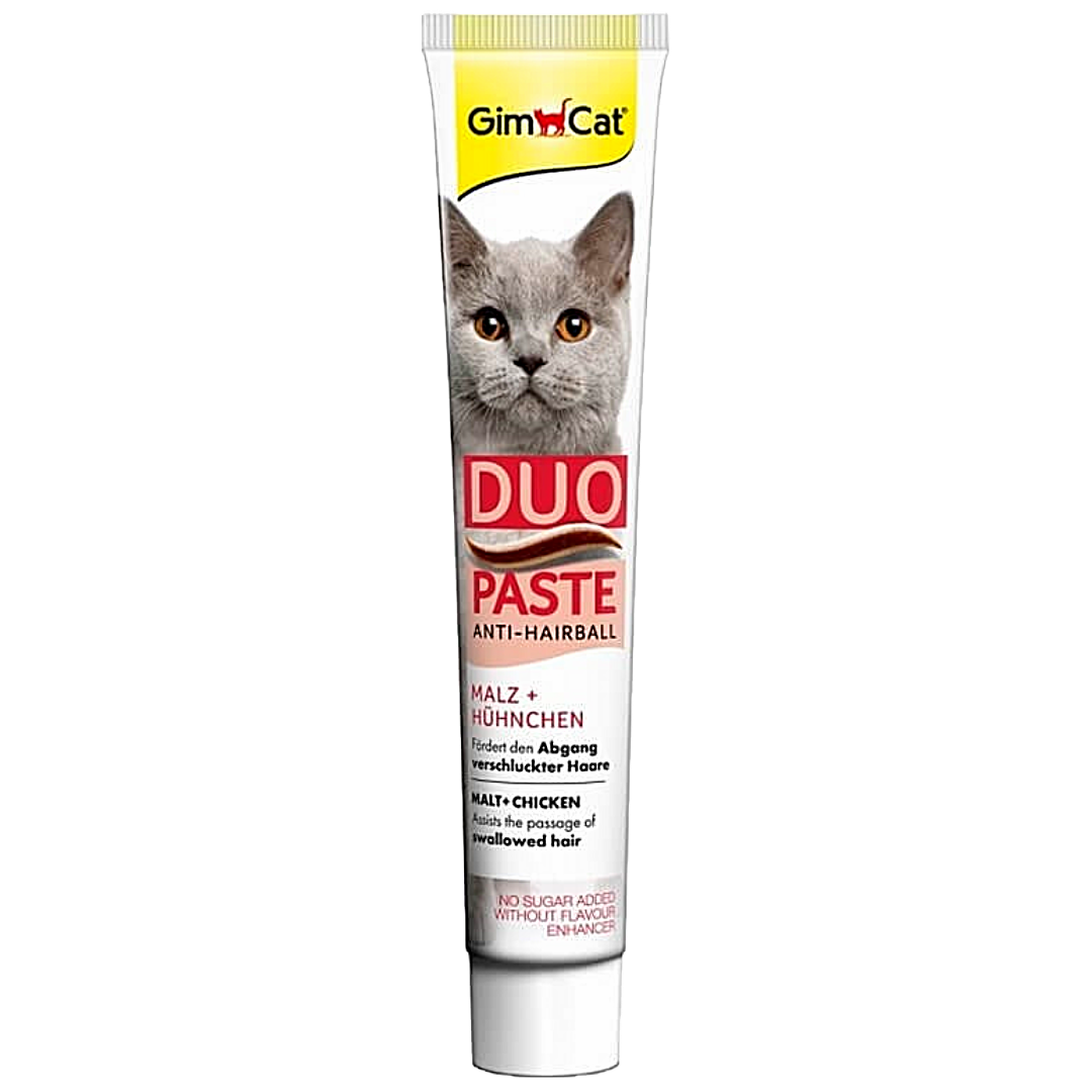 Gimcat Anti Hairball Duo Paste Chicken + Malt 50g