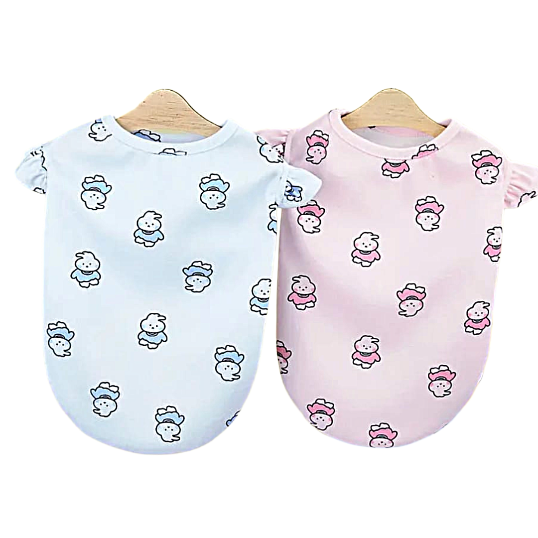 Blue & Pink Ghost Cat & Dog Clothes