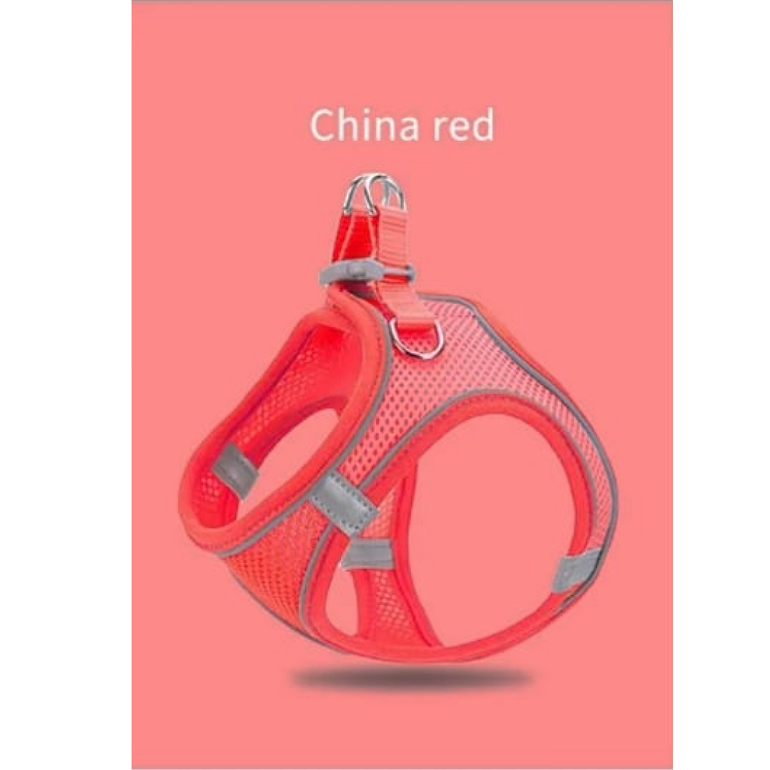 China Red Cat & Dog Harness