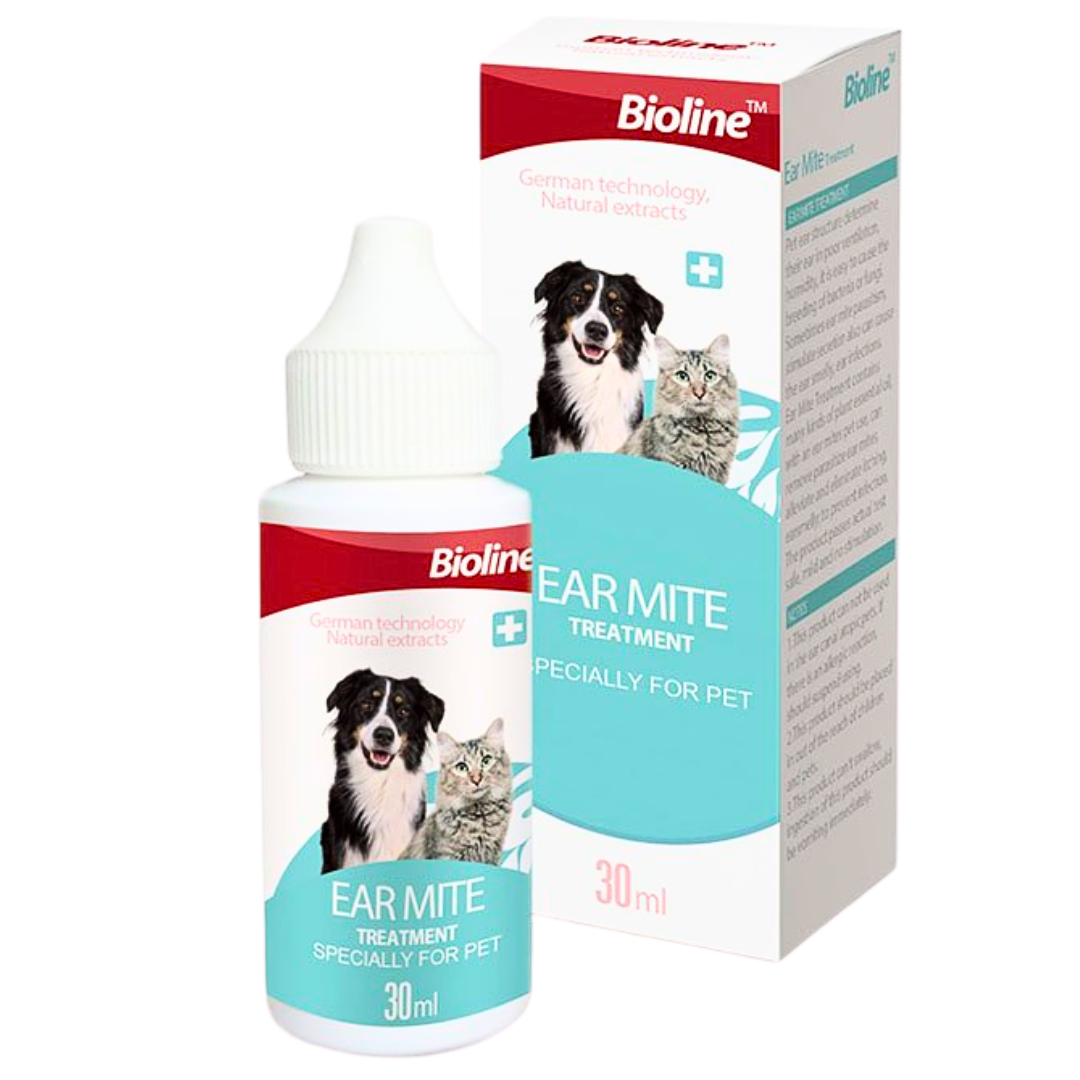Bioline Ear Mite Treatment 30ml