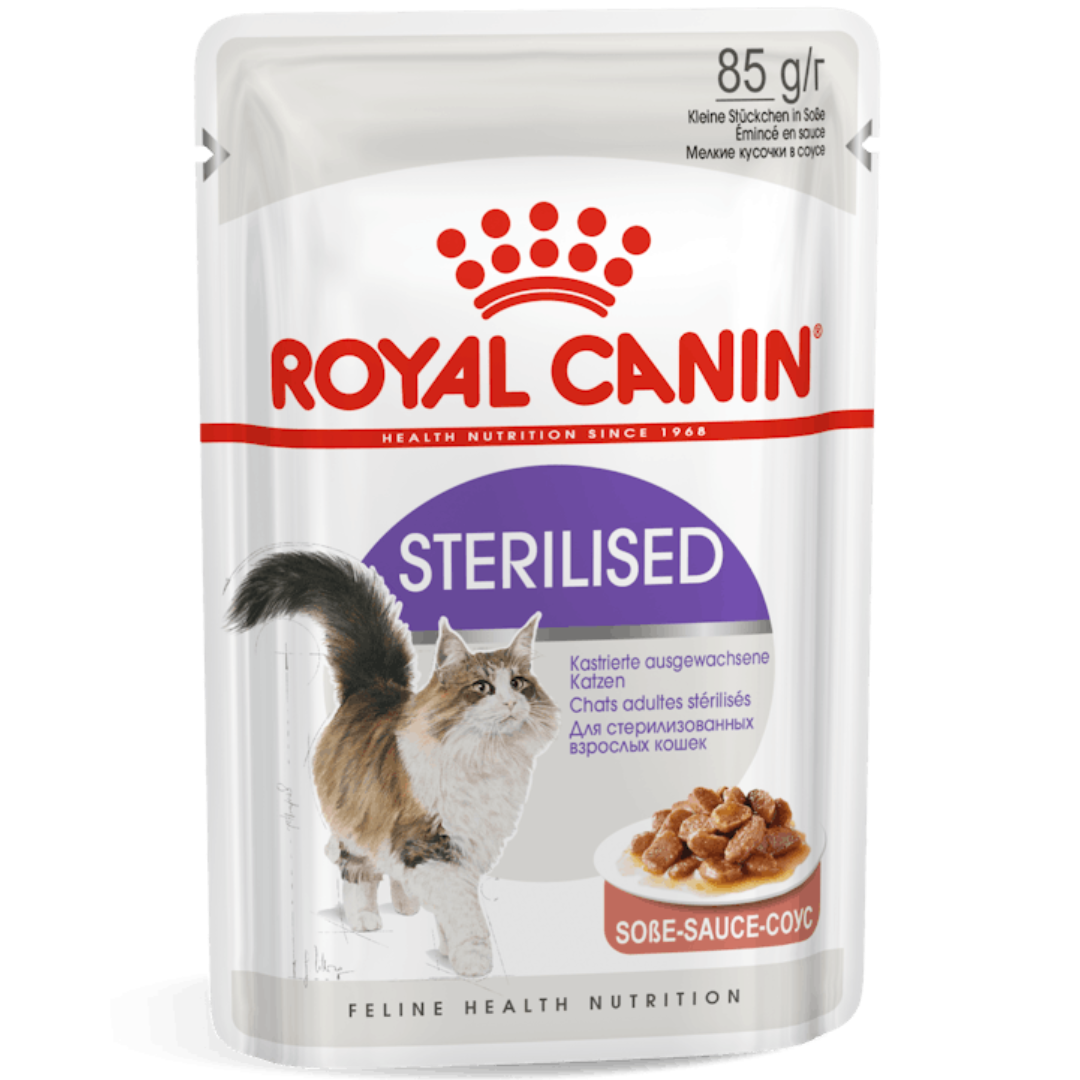 Royal Canin Sterilized Chunks In Gravy 85g