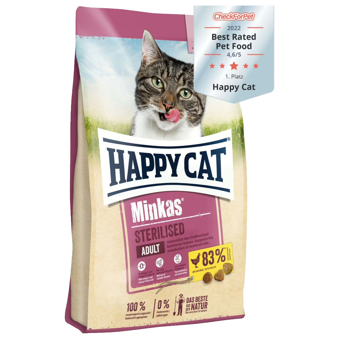 Happy Cat Minkas Sterilized 1.5kg