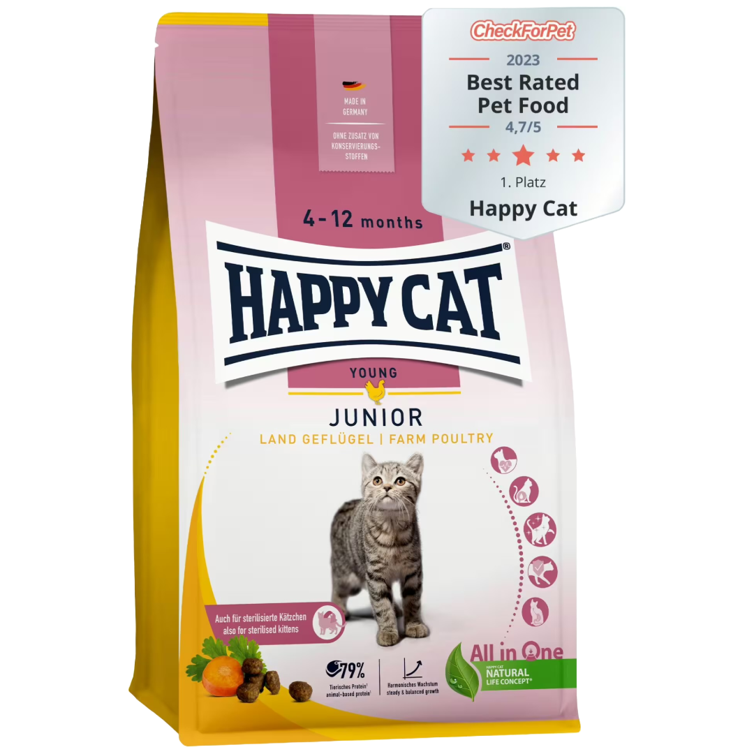 Happy Cat Junior Poultry 1.3kg