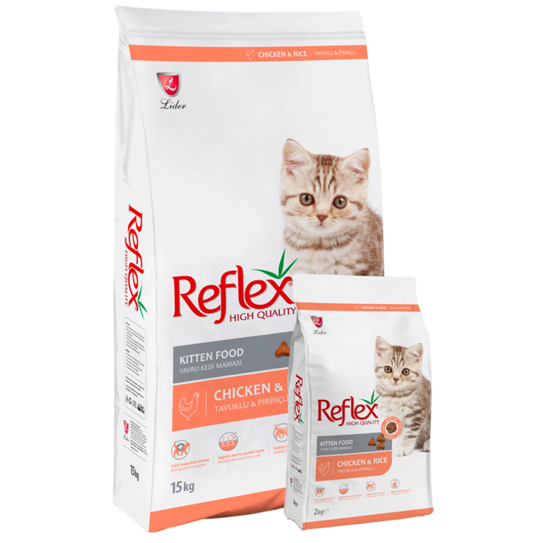 Reflex Kitten Chicken & Rice 15kg