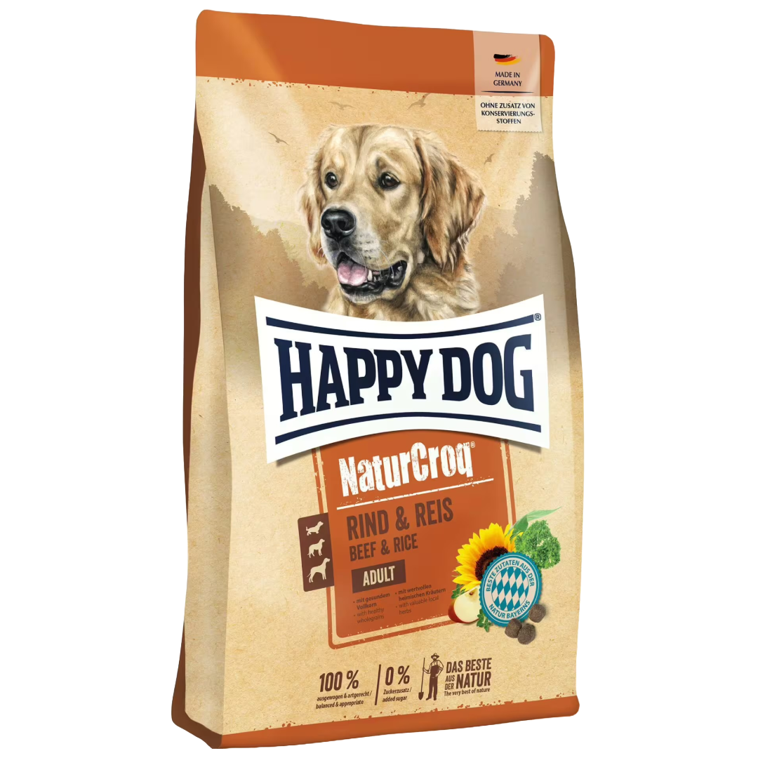 Happy Dog NaturCroq Beef & Rice