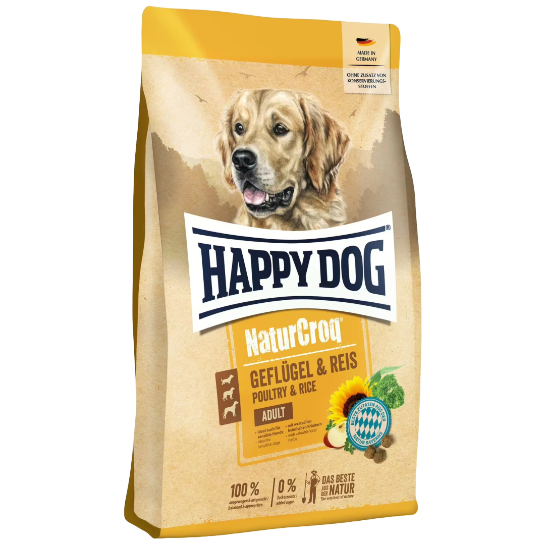 Happy Dog NaturCroq Poultry & Rice