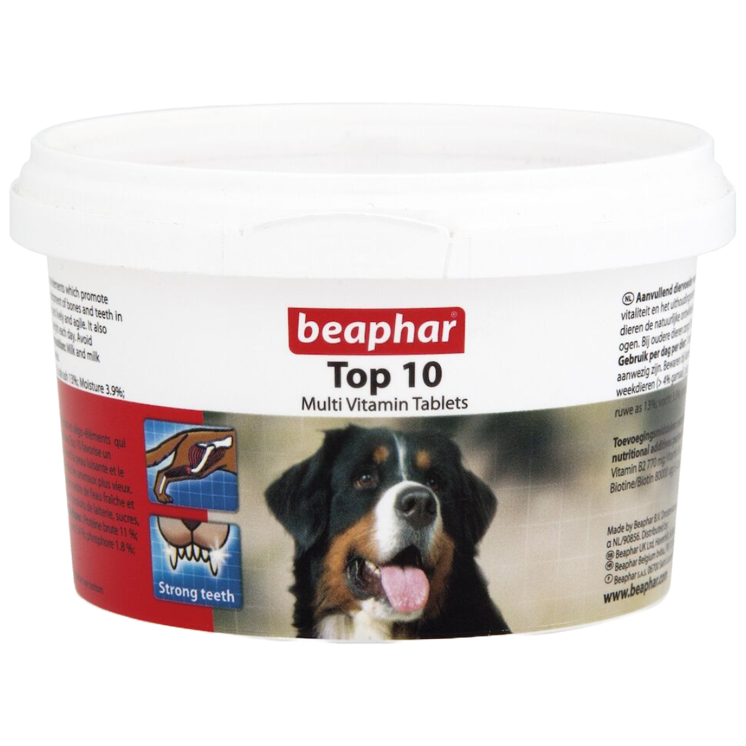 Beaphar Multi Vitamin Top 10 Tablets For Dog