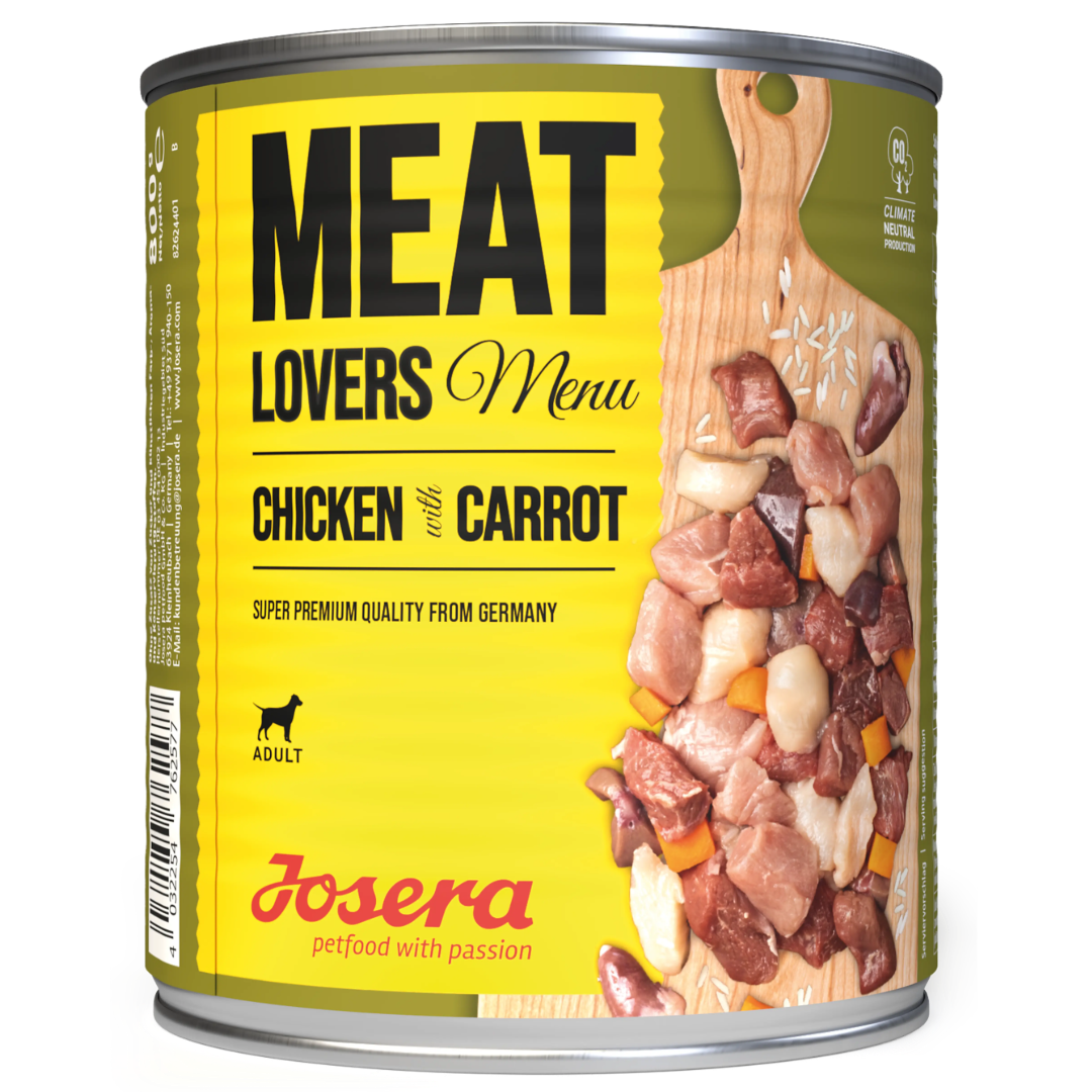 Josera Meat Lovers Menu Chicken With Carrots