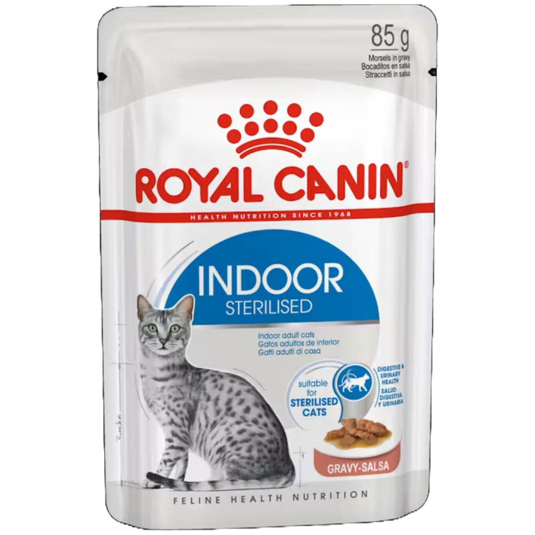 Royal Canin Indoor Sterilized Morsels In Gravy