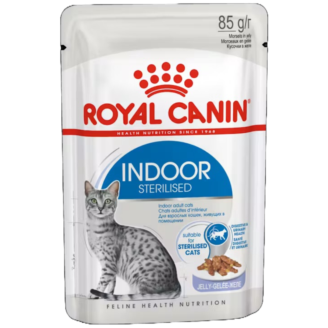 Royal Canin Indoor Sterilized Morsels In Jelly