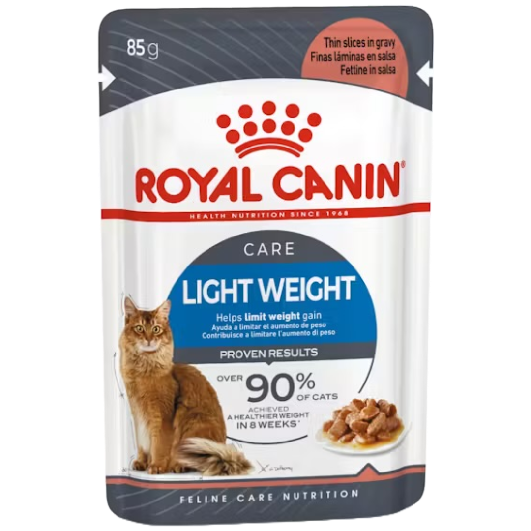 Royal Canin Light Weight Care Thin Slices In Gravy