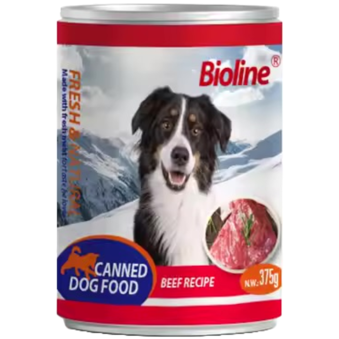 Bioline Beef Dog Can