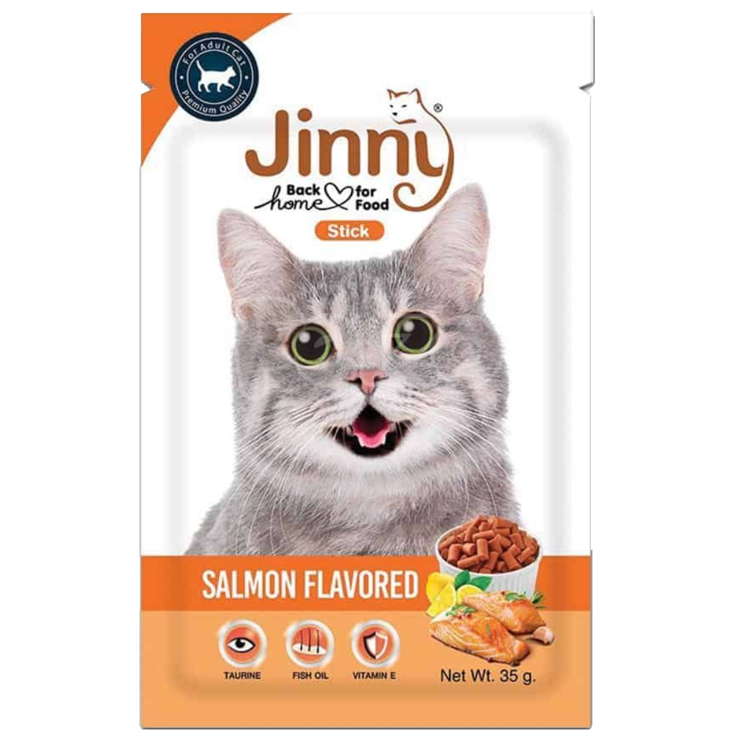 Jinny Salmon Flavored Sticks 35g