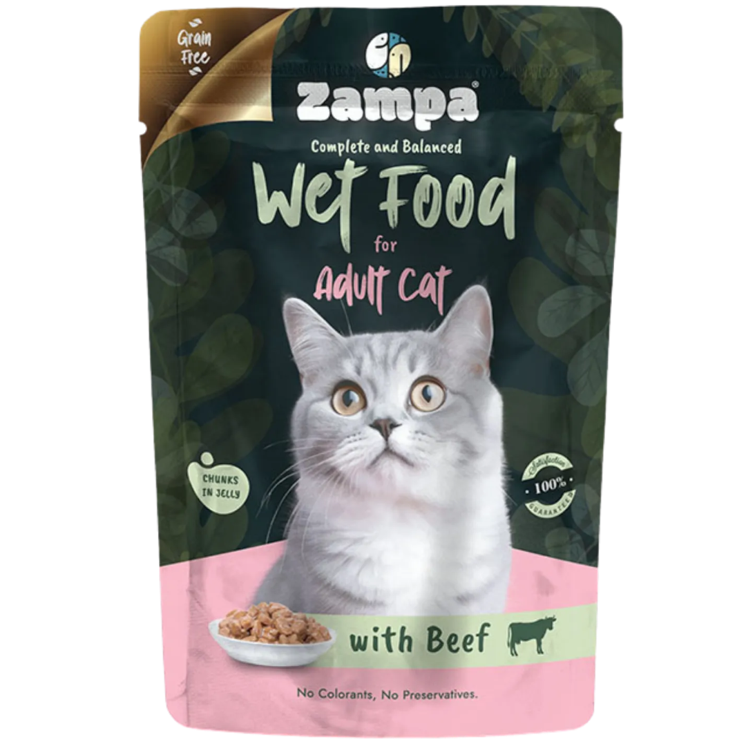 Zampa Beef Chunks In Jelly 85g