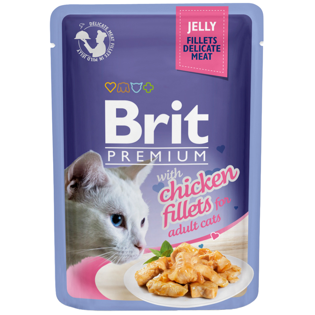 Brit Premium Pouch with Chicken Fillets in Jelly
