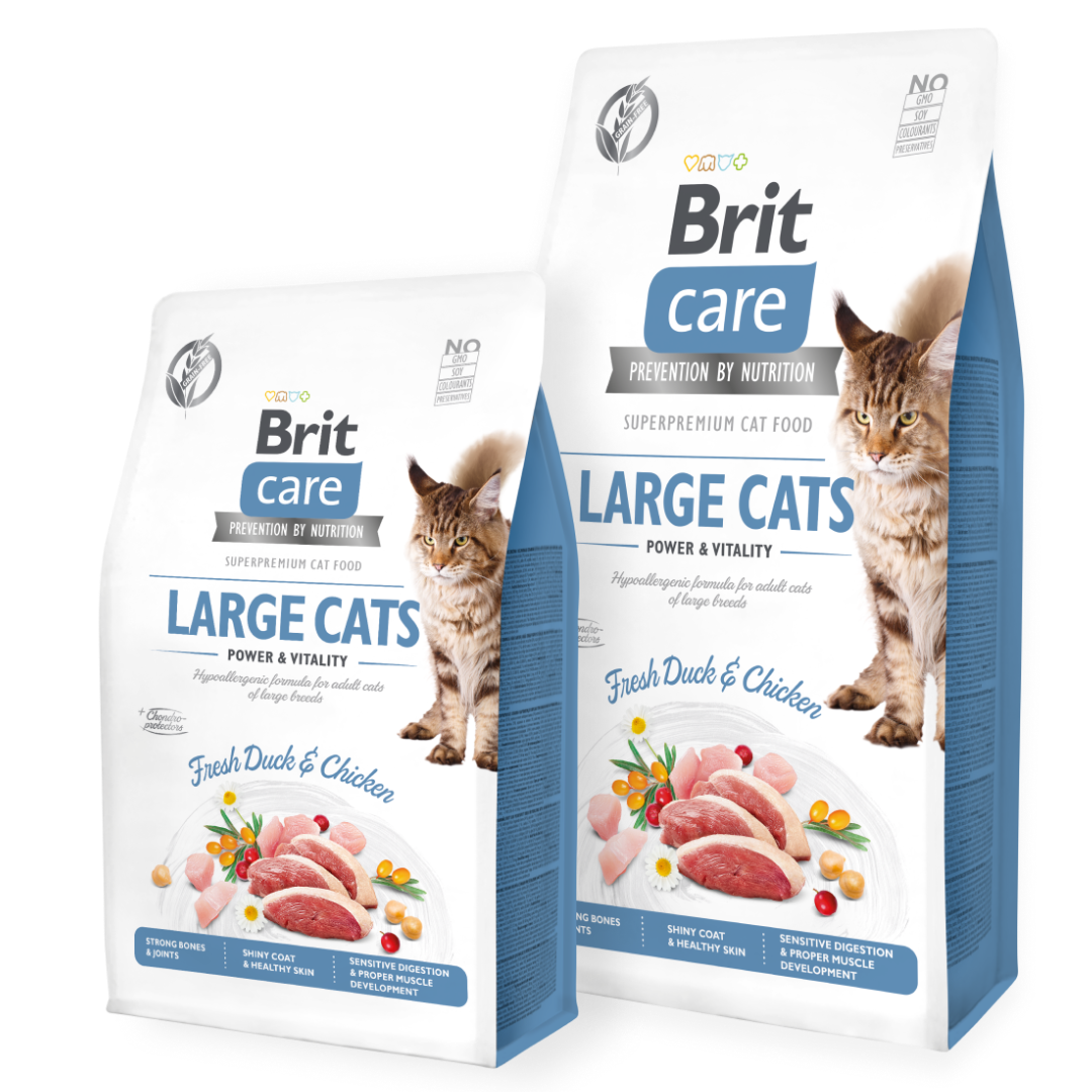 Brit Care Cat Grain-Free Large Cats Power & Vitality