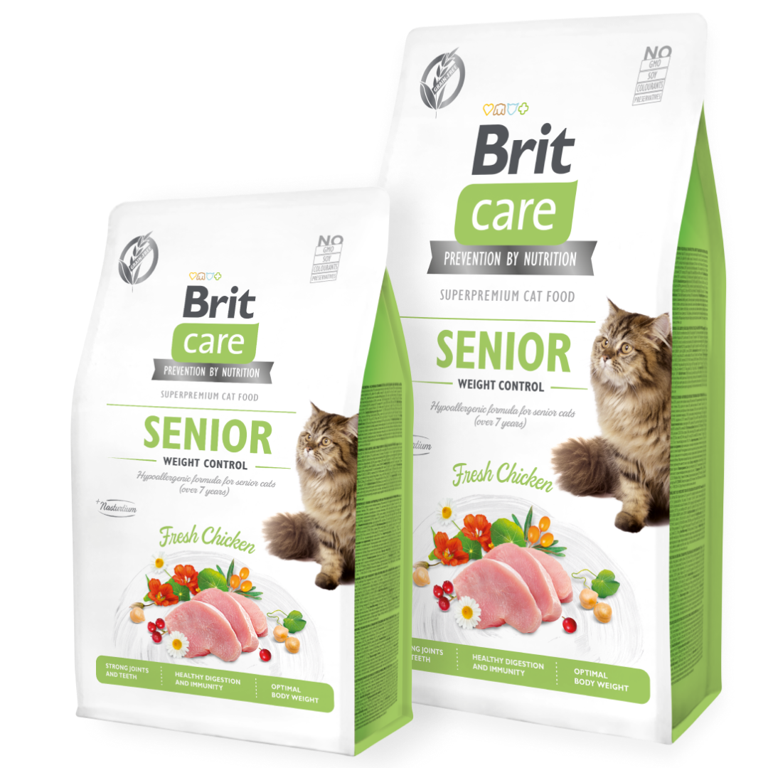 Brit Care Cat Grain-Free Senior & Weight Control