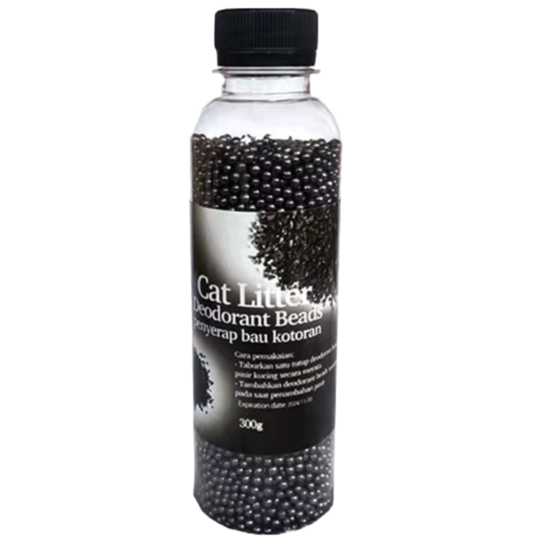 Cat Litter Deodorant Beads Charcoal 250ml