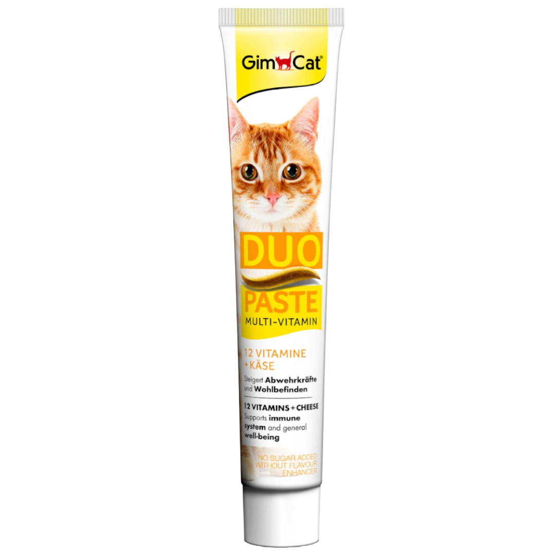 Gimcat Multivitamin Duo Paste Cheese +12 Vitamin 50g
