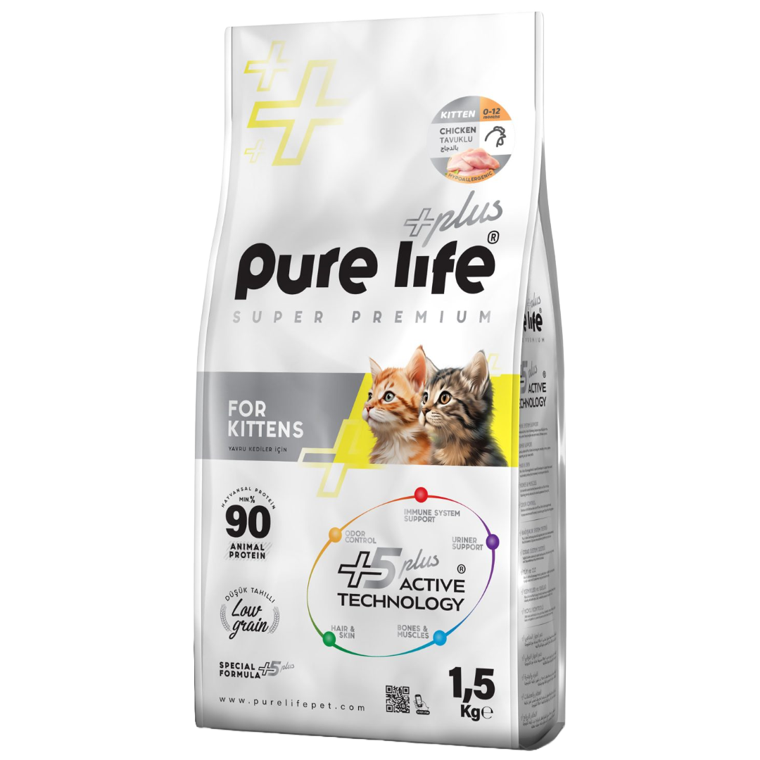 Pure Life Plus Kitten Chicken 1.5kg