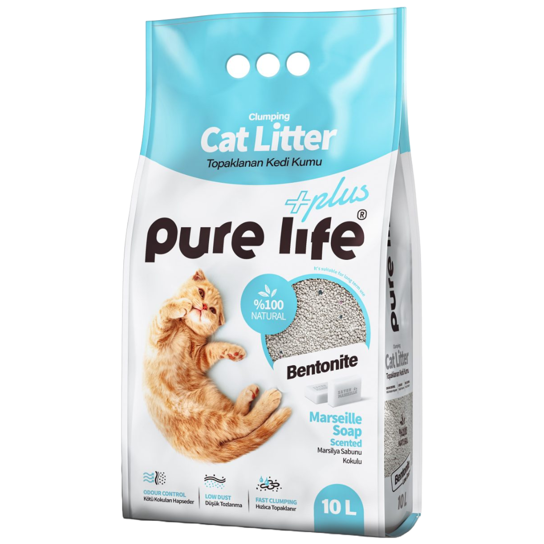 Pure Life Plus Marseille Soap Cat Litter 10L